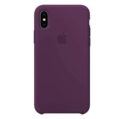 Чехол Silicone Case для iPhone X/XS Фиолетовый