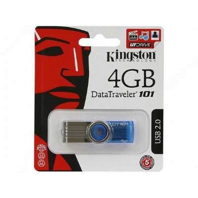 Флешка USB KINGSTON Data Traveler 101 4гб