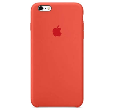 Чехол Silicone Case для iPhone 6/6S Plus Оранжевый