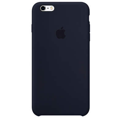 Чехол Silicone Case для iPhone 6/6S Plus Темно-синий