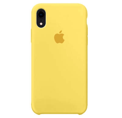 Чехол Silicone Case для iPhone XR Желтый