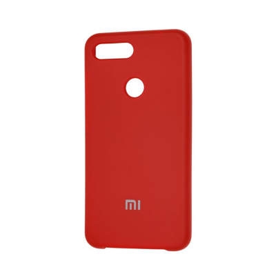 Чехол Silicone Cover Xiaomi Mi8 lite красный