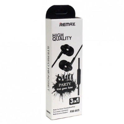 Наушники Remax RM-603, 604, 605