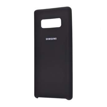 Чехол Silicone Cover Samsung Note 8 чёрный