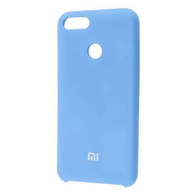 Чехол Silicone Cover Xiaomi Mi8 lite синий