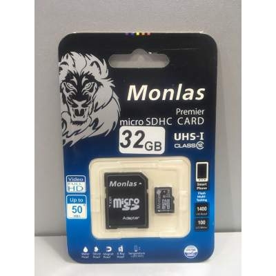 Карта памяти Monlas Micro SDHC 32gb