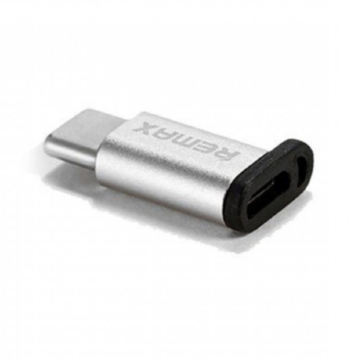 Переходник Remax Micro-Type-C Remax RA-USB1 (Silver)