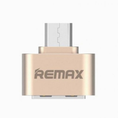Переходник Remax OTG Micro-USB RA-OTG (Gold)