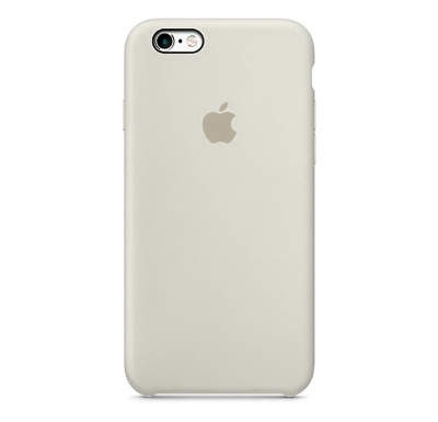 Чехол Silicone Case для iPhone 6/6S Бежевый