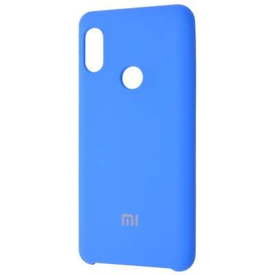 Чехол Silicone Cover Xiaomi Mi8 синий