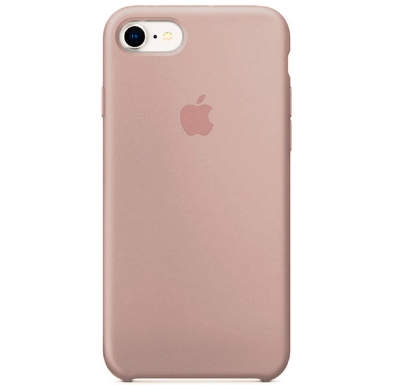 Чехол Silicone Case для iPhone 7/8 Жемчужно-розовый