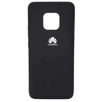 Чехол Silicone Cover Huawei Mate 20 pro черный