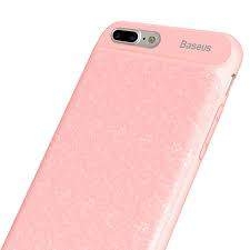 Чехол-аккумулятор 3650 mAh Baseus ACAPIPH7P-BJ04 for iphone 7/8 plus pink