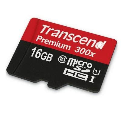 Карта памяти Transcend (LP) Micro 16Gb 10class