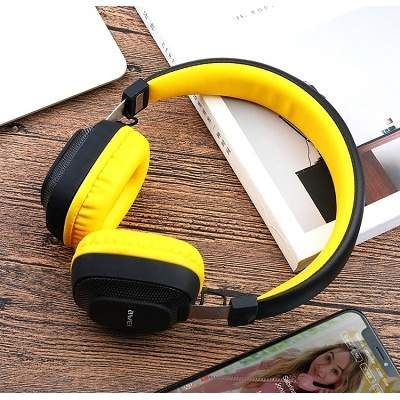 Наушники Bluetooth Awei A760BL с микрофоном (Yellow) Original