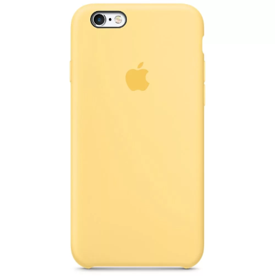 Чехол Silicone Case для iPhone 6/6S Желтый