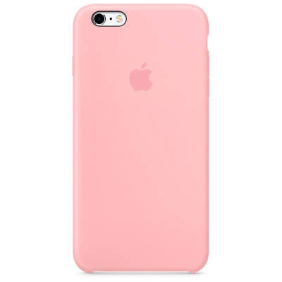 Чехол Silicone Case для iPhone 6/6S Жемчужно-розовый