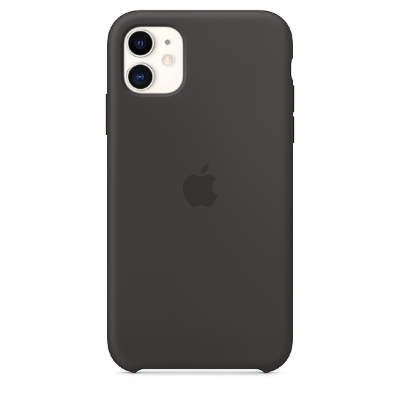 Чехол Silicon Case для iPhone 11 black