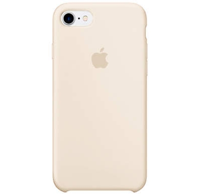 Чехол Silicone Case для iPhone 7/8 Кремовый