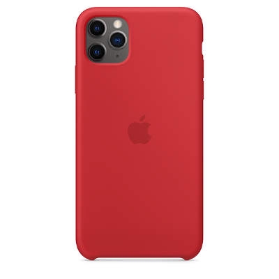 Чехол Silicon Case для iPhone 11 Pro Max красный