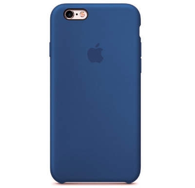 Чехол Silicone Case для iPhone 6/6S Кобальтовый