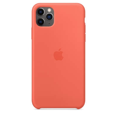 Чехол Silicon Case для iPhone 11 Pro Max оранжевый