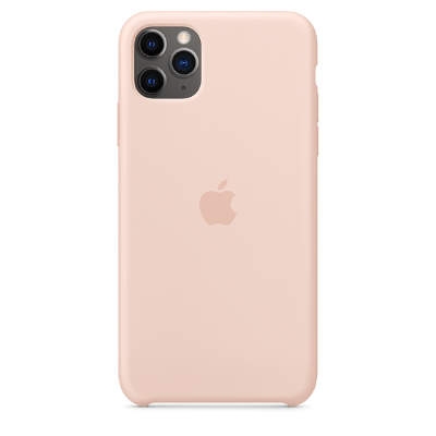 Чехол Silicon Case для iPhone 11 Pro Max розовый