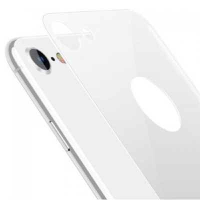 Стекло для задней панели iPhone 8 Baseus 4D Tempered Back Glass SGAPIPH8N-4D0S (Silver)