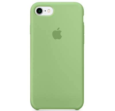 Чехол Silicone Case для iPhone 7/8 Мятный