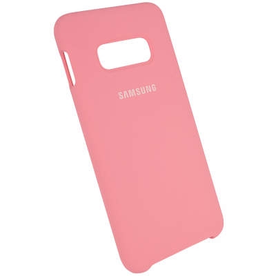 Чехол Silicone Cover Samsung S10e розовый