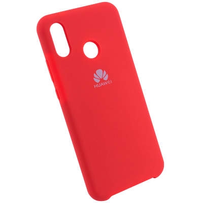 Чехол Silicone Cover Huawei P20lite красный