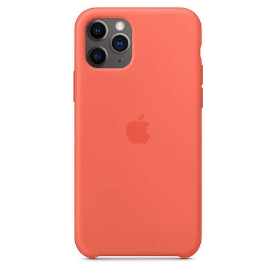 Чехол Silicon Case для iPhone 11 Pro оранжевый
